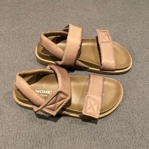 Monki padded velcro sandal